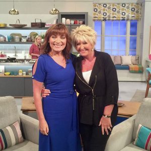 Maggie Oliver with Lorraine Kelly from itv