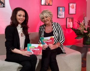 Maggie Oliver on the itv Loose Women set